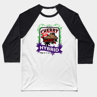 Cherry Pie 420 Strain Logo Baseball T-Shirt